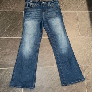 Justice simply low bootcut jeans size 14 1/2